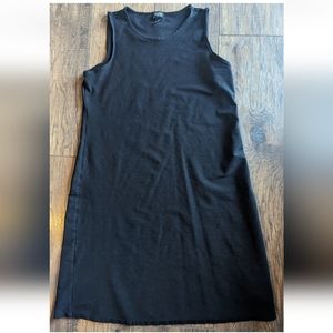 Eileen Fisher Sleeveless Little Black Dress Womens Size Medium Petite Stretchy